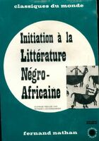  Achetez le livre d'occasion Initiation à la littérature négro-africaine sur Livrenpoche.com 
