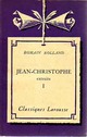  Achetez le livre d'occasion Jean-Christophe Tome I (extraits) de Romain Rolland sur Livrenpoche.com 