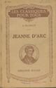  Achetez le livre d'occasion Jeanne d'Arc de Jules Michelet sur Livrenpoche.com 