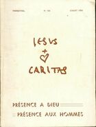  Achetez le livre d'occasion Jesus caritas n°159 : Présence à Dieu, présence aux hommes sur Livrenpoche.com 
