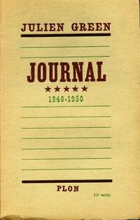  Achetez le livre d'occasion Journal Tome V : Le revenant (1946-1950) de Julien Green sur Livrenpoche.com 