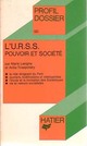  Achetez le livre d'occasion L'URSS, pouvoir et société de Anita Tiraspolsky sur Livrenpoche.com 