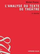  Achetez le livre d'occasion L'analyse du texte de théâtre sur Livrenpoche.com 