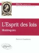  Achetez le livre d'occasion L'esprit des lois de Charles De Montesquieu sur Livrenpoche.com 