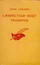  Achetez le livre d'occasion L'inspecteur West triomphe de John Creasey sur Livrenpoche.com 