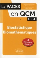  Achetez le livre d'occasion La Paces en QCM UE 4 biostatistiques biomathématiques sur Livrenpoche.com 