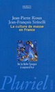 Achetez le livre d'occasion La culture de masse en France. De la belle époque à aujourd'hui de Jean-François Sirinelli sur Livrenpoche.com 