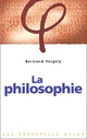  Achetez le livre d'occasion La philosophie de Bertrand Vergely sur Livrenpoche.com 