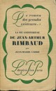 Achetez le livre d'occasion La vie aventureuse de Jean-Arthur Rimabud de Jean-Marie Carré sur Livrenpoche.com 