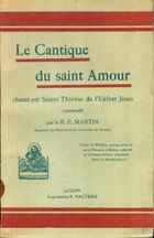  Achetez le livre d'occasion Le cantique du saint Amour sur Livrenpoche.com 