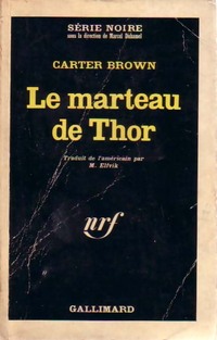  Achetez le livre d'occasion Le marteau de Thor de Carter Brown sur Livrenpoche.com 