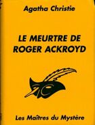 Achetez le livre d'occasion Le meurtre de Roger Ackroyd sur Livrenpoche.com 