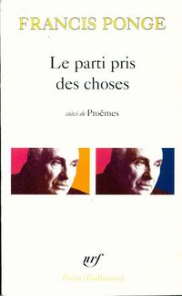  Achetez le livre d'occasion Le parti pris des choses / Proêmes  de Francis Ponge sur Livrenpoche.com 