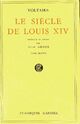  Achetez le livre d'occasion Le siècle de Louis XIV Tome II de Voltaire sur Livrenpoche.com 