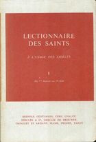  Achetez le livre d'occasion Lectionnaire des saints Tome I sur Livrenpoche.com 