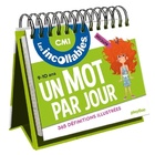  Achetez le livre d'occasion Les incollables - Un mot par jour - CM1 - 9/10 ans sur Livrenpoche.com 