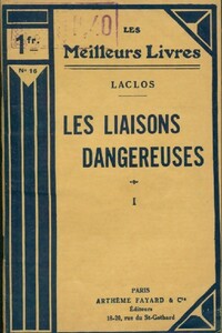  Achetez le livre d'occasion Les liaisons dangereuses Tome I de Pierre Choderlos De Laclos sur Livrenpoche.com 