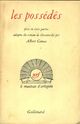  Achetez le livre d'occasion Les possédés de Albert Camus sur Livrenpoche.com 