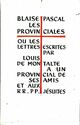  Achetez le livre d'occasion Les provinciales Tome I de Blaise Pascal sur Livrenpoche.com 