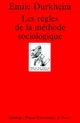  Achetez le livre d'occasion Les règles de la méthode sociologique de Emile Durkheim sur Livrenpoche.com 