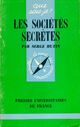  Achetez le livre d'occasion Les sociétés secrètes de Serge Hutin sur Livrenpoche.com 