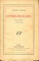  Achetez le livre d'occasion Lettres françaises de Joseph Conrad sur Livrenpoche.com 