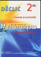  Achetez le livre d'occasion Mathématiques 2e : Cahier d'activités sur Livrenpoche.com 