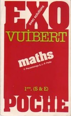  Achetez le livre d'occasion Maths Premières S & E sur Livrenpoche.com 
