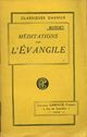  Achetez le livre d'occasion Méditations sur l'Evangile de Jacques-Bénigne Bossuet sur Livrenpoche.com 