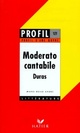  Achetez le livre d'occasion Moderato Cantabile de Duras sur Livrenpoche.com 
