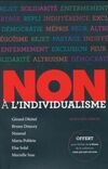  Achetez le livre d'occasion Non à l'individualisme sur Livrenpoche.com 