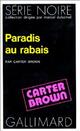  Achetez le livre d'occasion Paradis au rabais de Carter Brown sur Livrenpoche.com 
