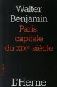  Achetez le livre d'occasion Paris, capitale du XIXe siècle de Walter Benjamin sur Livrenpoche.com 