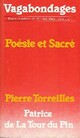 Achetez le livre d'occasion Poésie et sacré de Pierre Torreilles sur Livrenpoche.com 