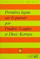  Achetez le livre d'occasion Premières leçons sur le pouvoir de Frédéric Laupies sur Livrenpoche.com 