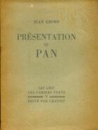  Achetez le livre d'occasion Présentation de Pan sur Livrenpoche.com 