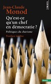  Achetez le livre d'occasion Qu'est-ce qu'un chef en démocratie ?  sur Livrenpoche.com 