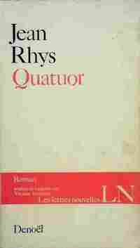  Achetez le livre d'occasion Quatuor de Jean Rhys sur Livrenpoche.com 