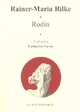  Achetez le livre d'occasion Rodin de Rainer Maria Rilke sur Livrenpoche.com 