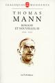  Achetez le livre d'occasion Romans et nouvelles Tome III de Thomas Mann sur Livrenpoche.com 