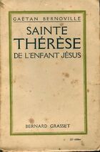  Achetez le livre d'occasion Sainte Thérèse de l'enfant Jésus sur Livrenpoche.com 