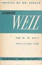  Achetez le livre d'occasion Simone Weil sur Livrenpoche.com 