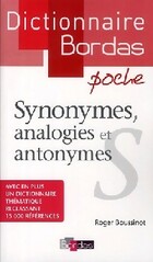  Achetez le livre d'occasion Synonymes, analogies et antonymes sur Livrenpoche.com 
