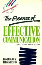  Achetez le livre d'occasion The essence effective communication sur Livrenpoche.com 