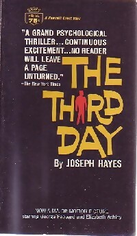 Achetez le livre d'occasion The third day de Joseph Hayes sur Livrenpoche.com 