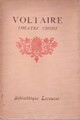  Achetez le livre d'occasion Théâtre choisi de Voltaire sur Livrenpoche.com 