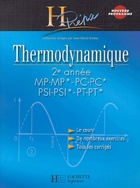  Achetez le livre d'occasion Thermodynamique 2e année MP-MP*/Å¡PC-PC*/PSI-PSI*/PT-PT* sur Livrenpoche.com 