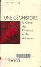  Achetez le livre d'occasion Une géohistoire : La Chine des printemps et des automnes sur Livrenpoche.com 