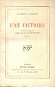  Achetez le livre d'occasion Une victoire Tome I de Joseph Conrad sur Livrenpoche.com 