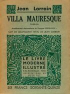  Achetez le livre d'occasion Villa mauresque sur Livrenpoche.com 